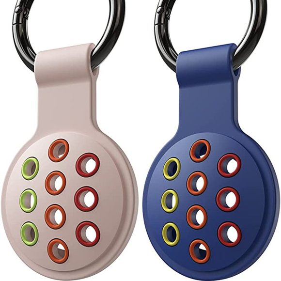 Robibabi Protective Case Compatible for Apple AirTag,Silicone AirTag Case Portab - Picture 1 of 6